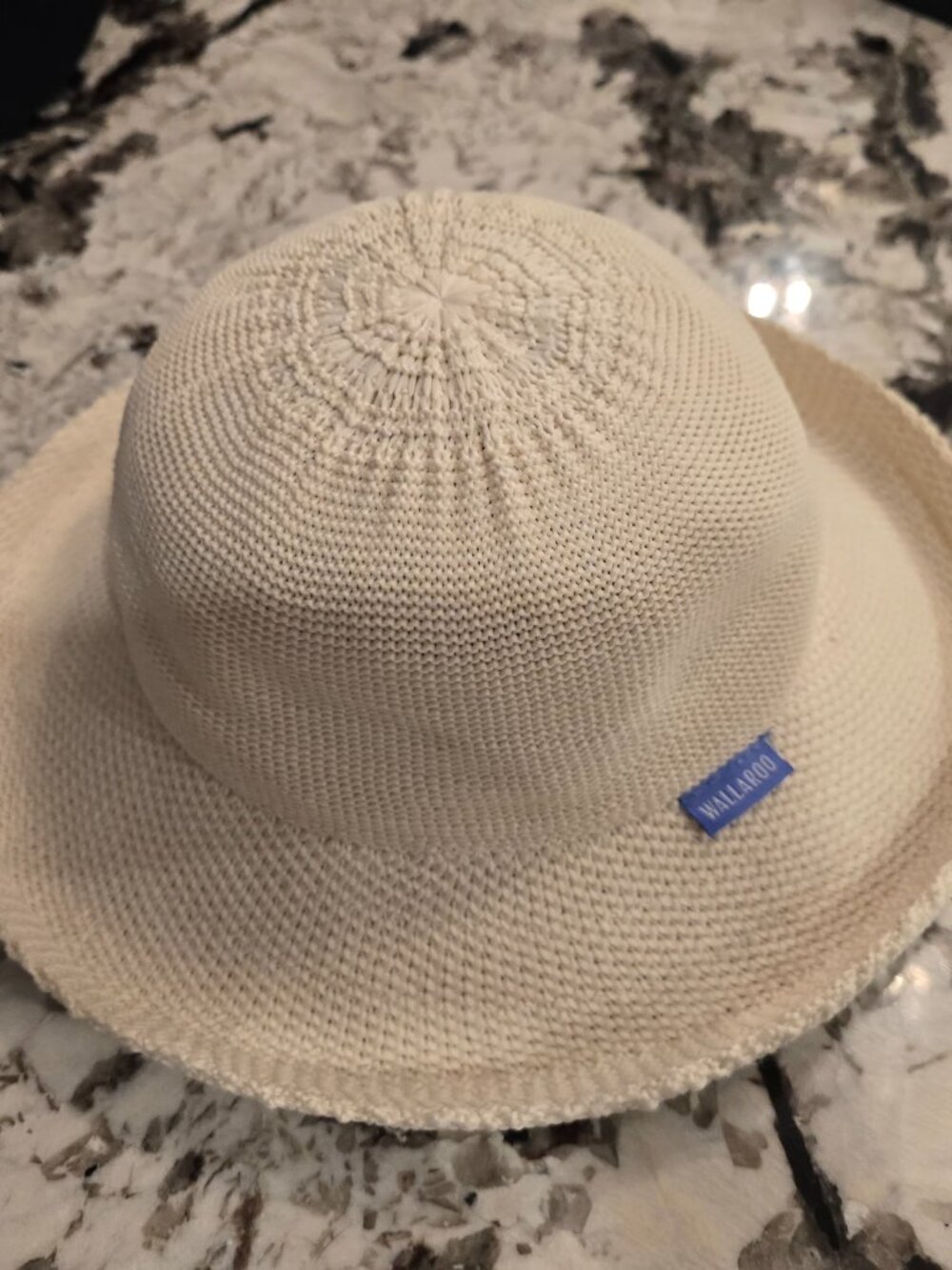 Wallaroo Hat Company "Petite Victoria" Sun Hat - Cream - Women's Woven Hat